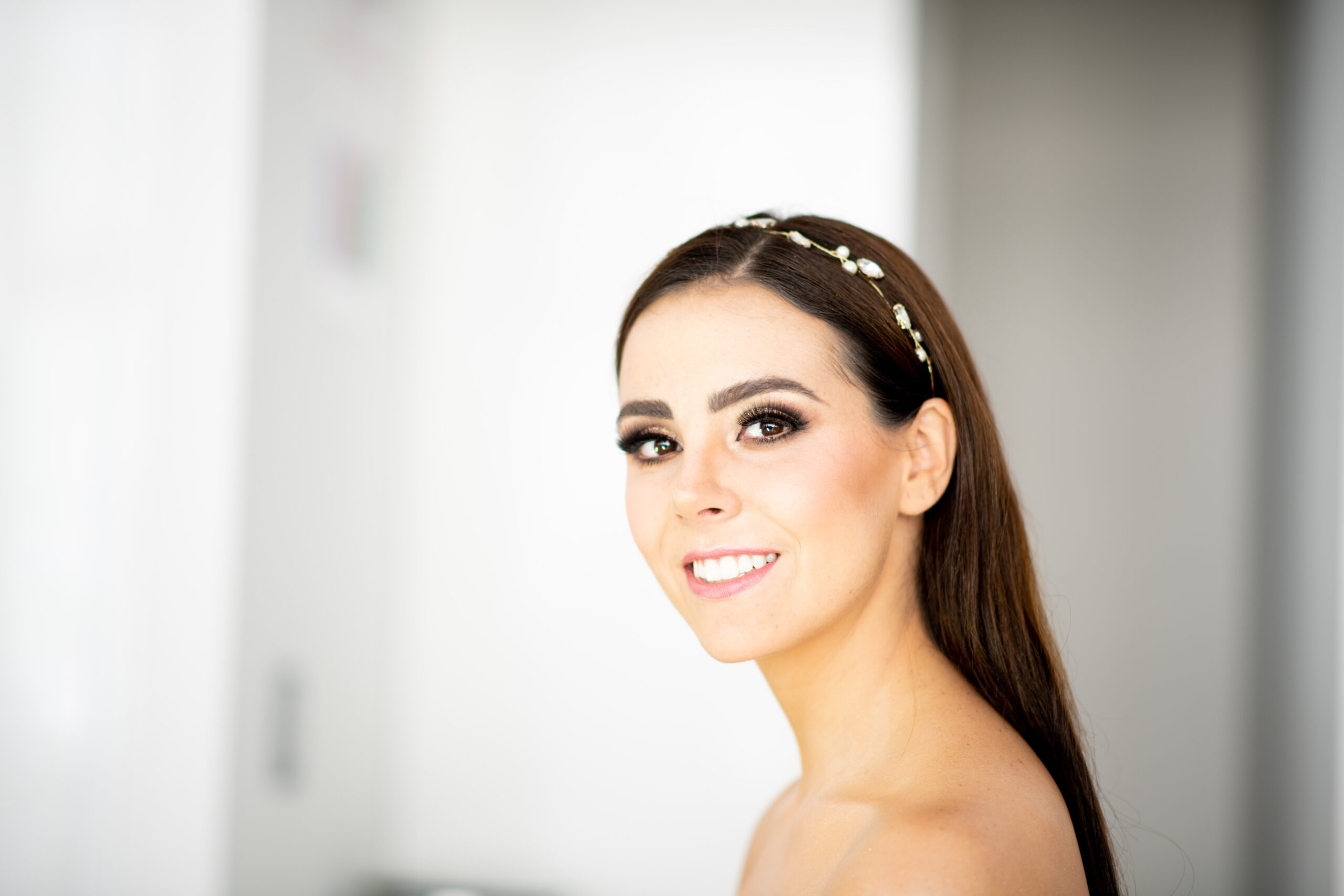maquillaje de novia de la Bridal Make up Party de The Brible